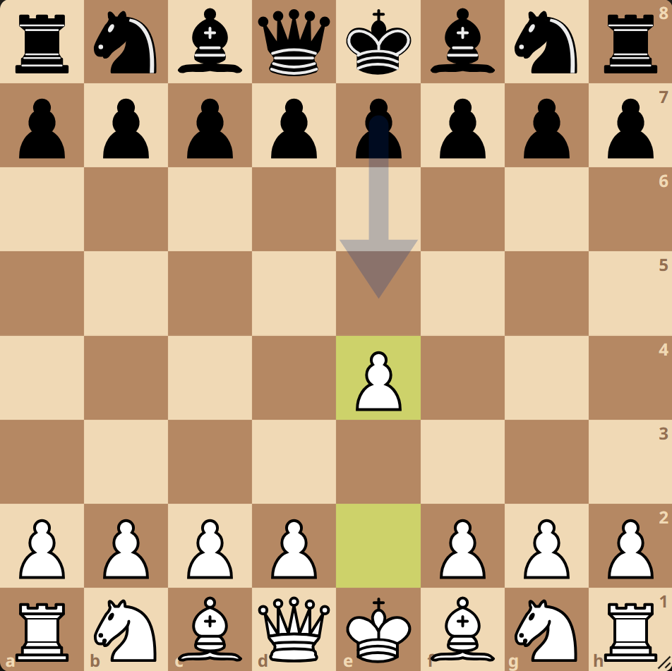 Chessboard for the master's thesis